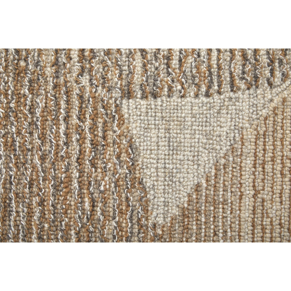Feizy Pollock 8951F Modern Watercolor in Brown/Tan/Ivory