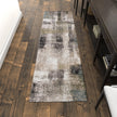 Feizy Skyview 39Q9F Modern Abstract Rug in Gray/Taupe/Ivory