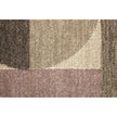 Feizy Eden 39QUF Modern Color Block Rug in Ivory/Brown/Blue