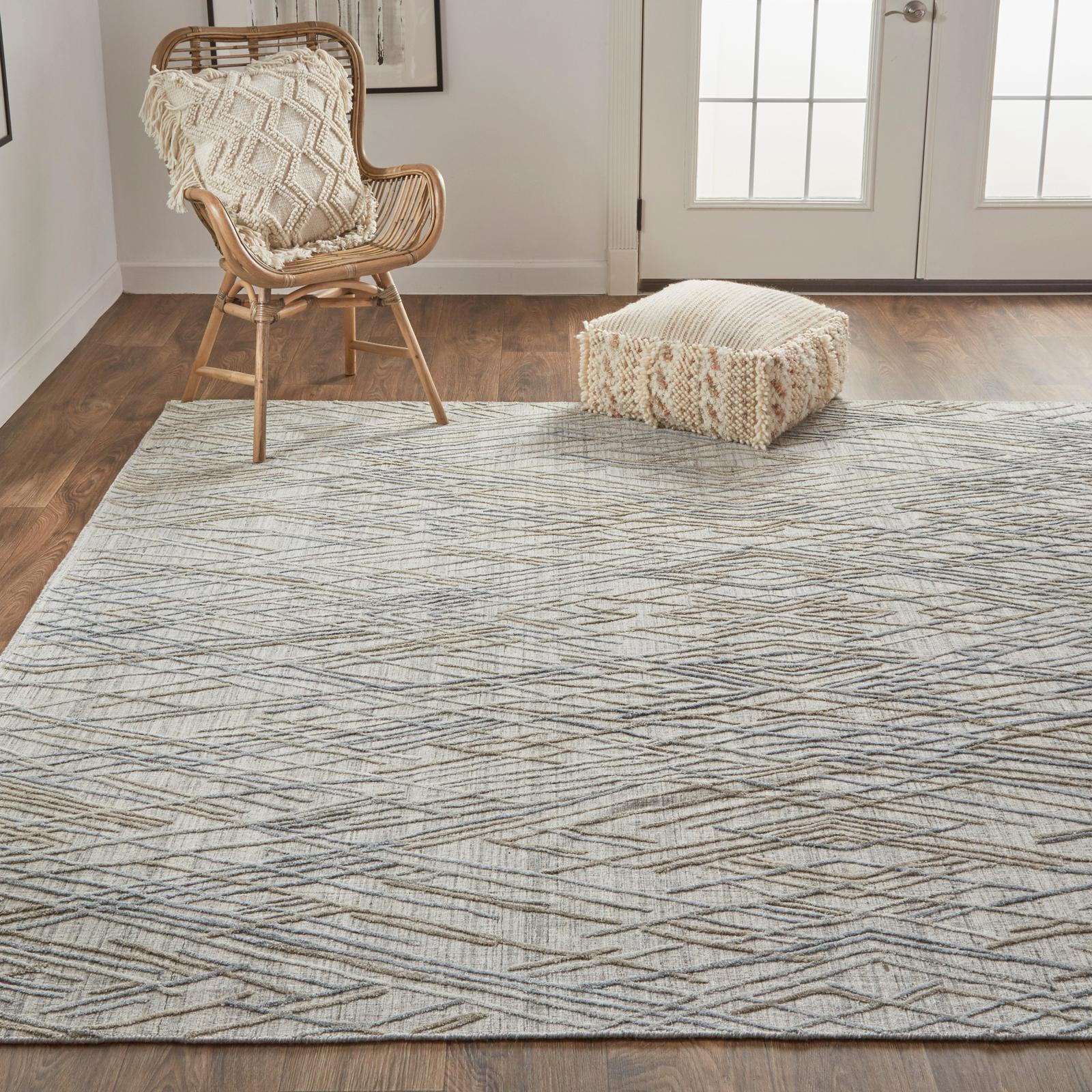 Feizy Elias 6589F Modern Abstract Rug