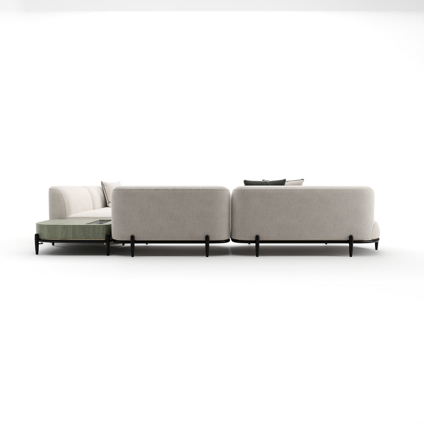 Caracole Madera Sectional