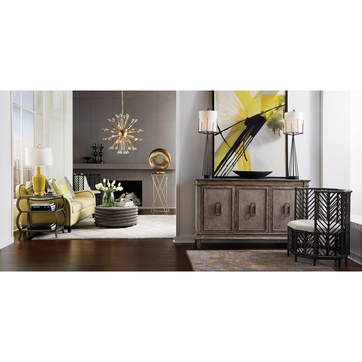 Wildwood Malcolm Gold Pedestal