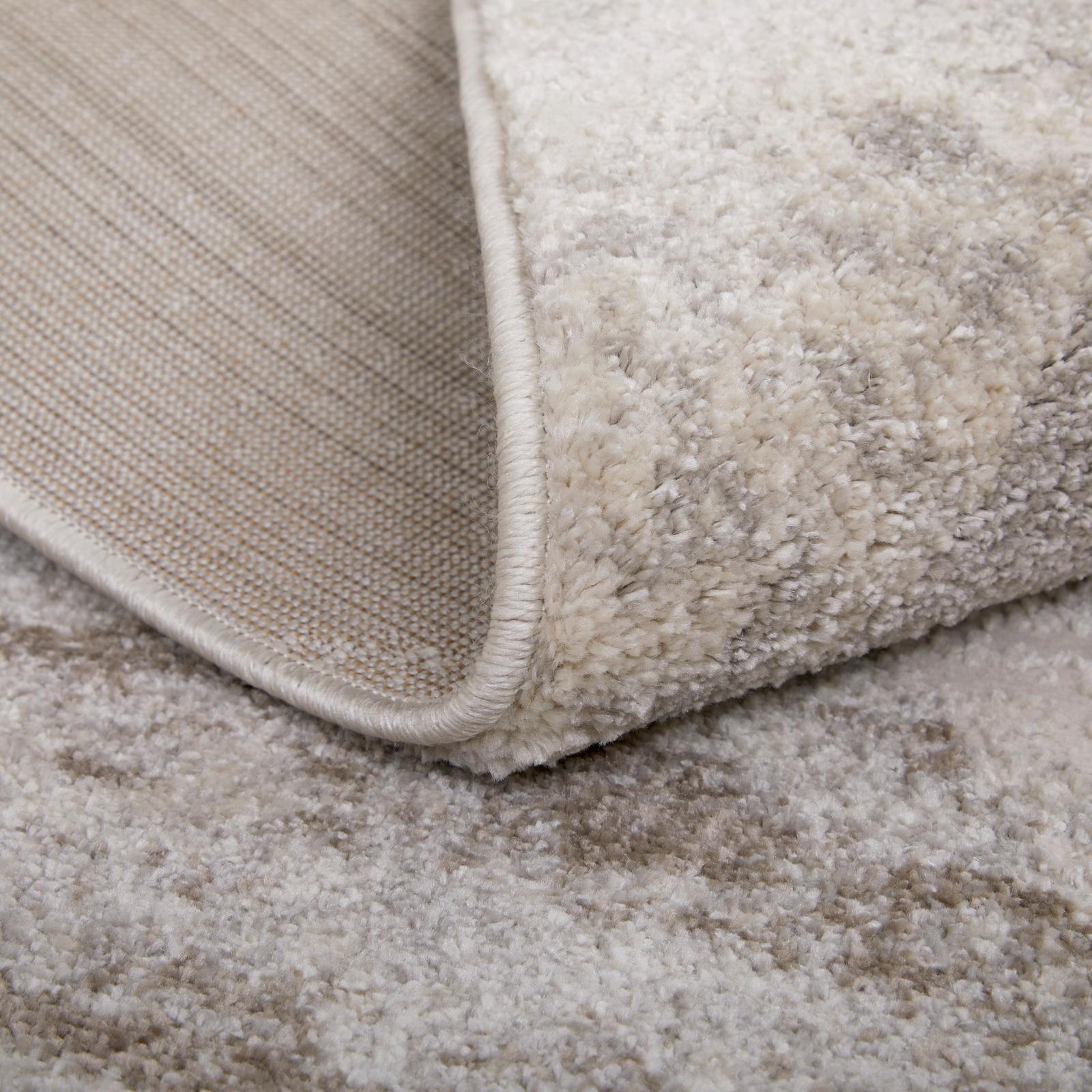 Feizy Vancouver 39NRF Modern Geometric Rug in Tan/Brown/Ivory