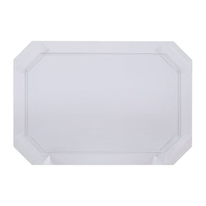 Century Furniture Phoenix Chairside Table with Glass Top