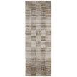 Feizy Richmond 39R3F Modern Geometric Rug in Ivory/Gray/Tan