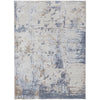 Feizy Laina 39GHF Transitional Abstract in Ivory/Gray/Blue