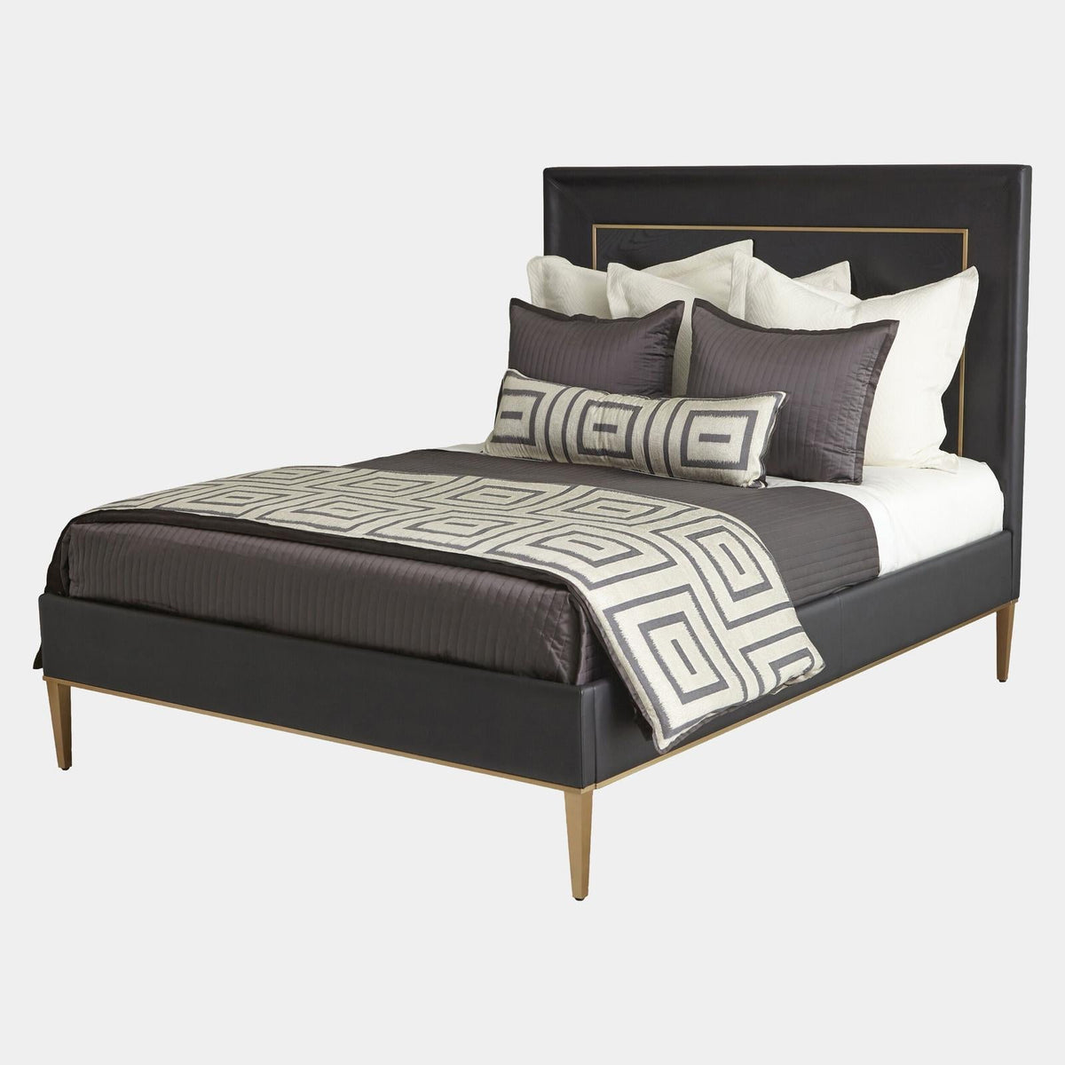 Global Views Black Ellipse Bed