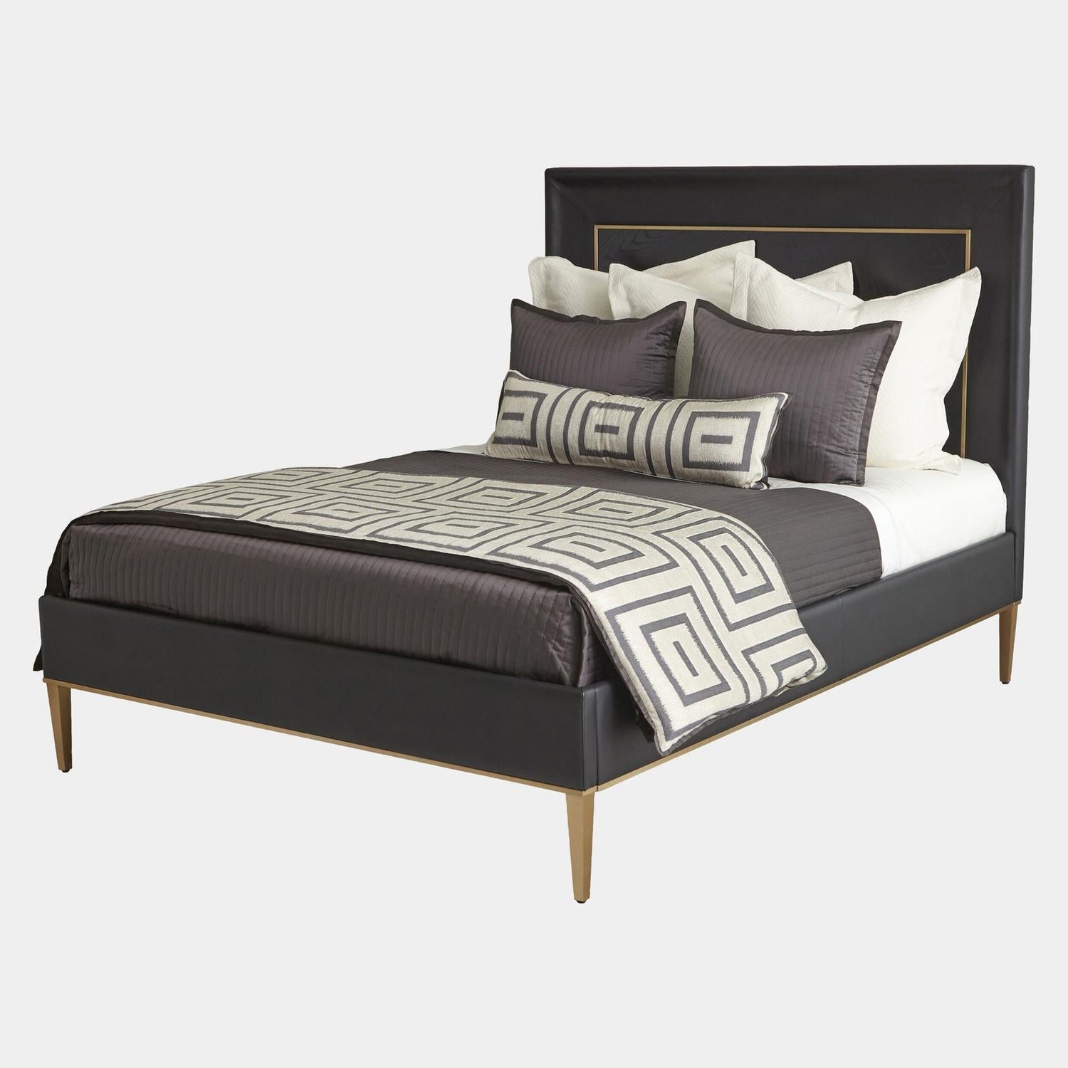 Global Views Black Ellipse Bed