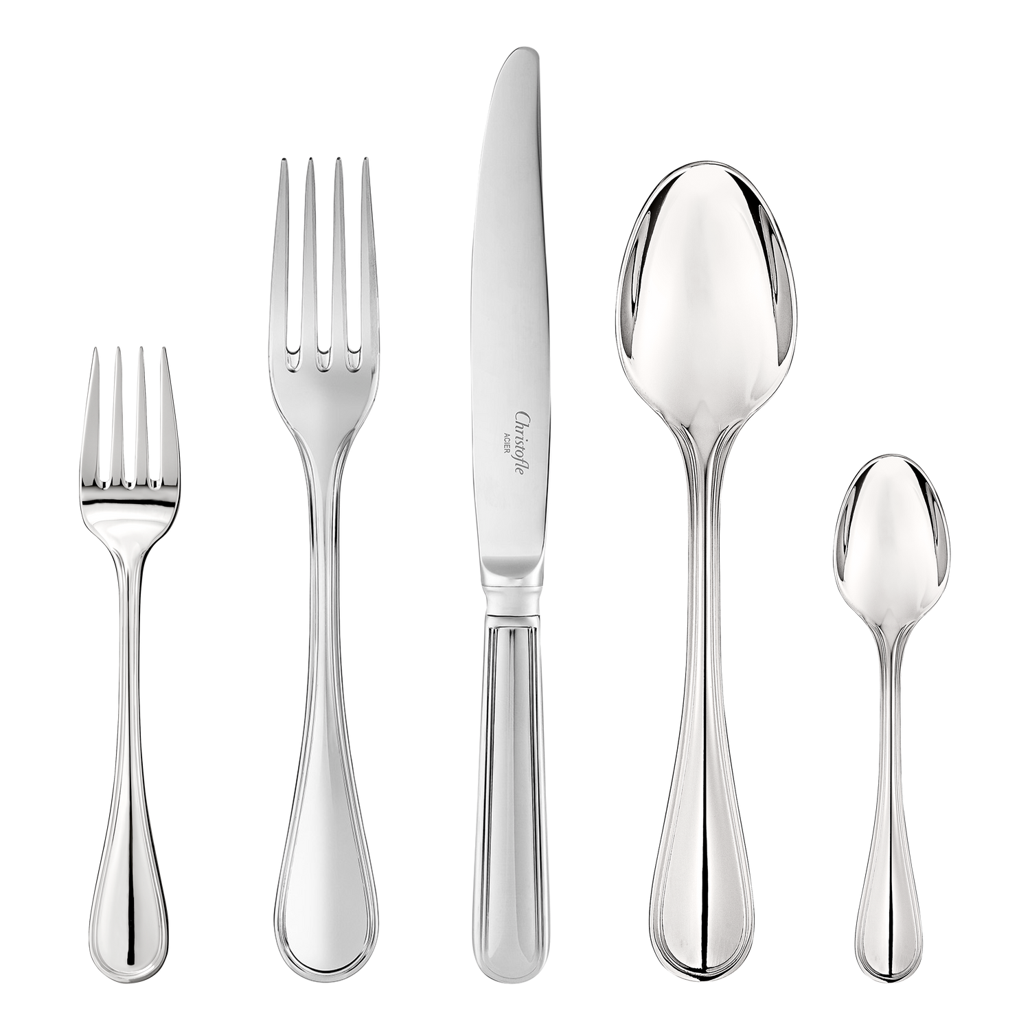 Christofle Albi Acier Stainless Steel Cutlery Set