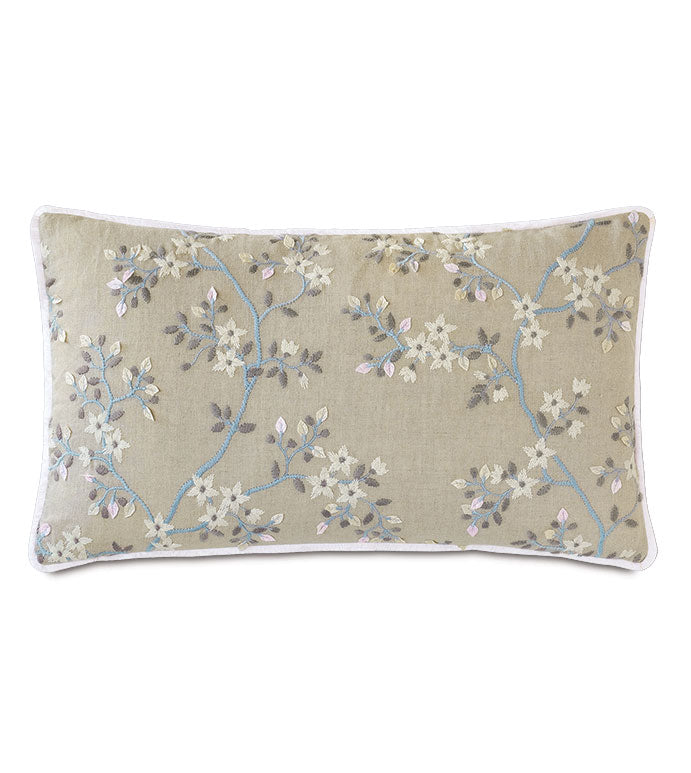 Eastern Accents Amberlynn Embroidered Decorative Pillow
