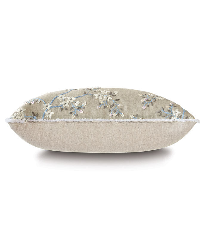 Eastern Accents Amberlynn Embroidered Decorative Pillow