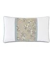 Eastern Accents Amberlynn Embroidered Insert Decorative Pillow