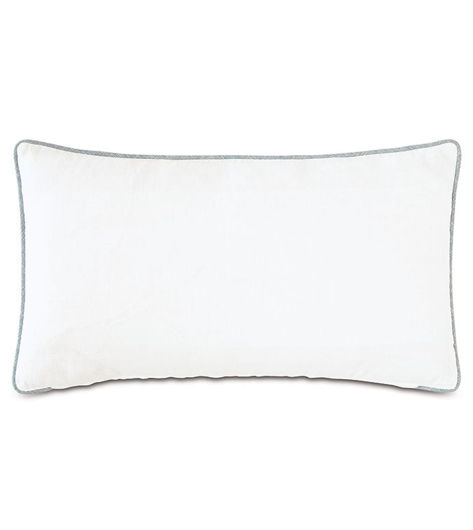 Eastern Accents Amberlynn Embroidered Insert Decorative Pillow
