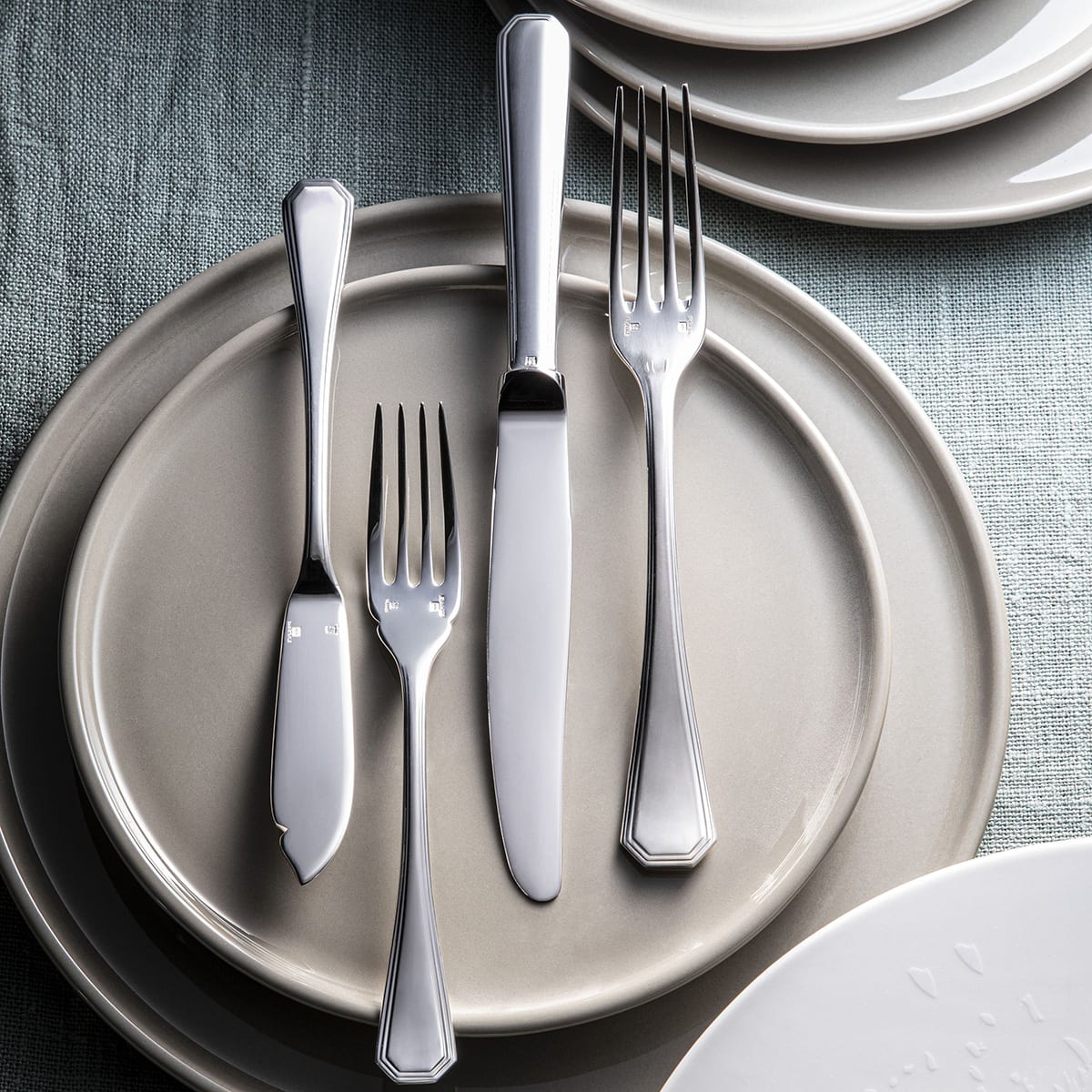 Christofle America Silver Plated Dinner Knife