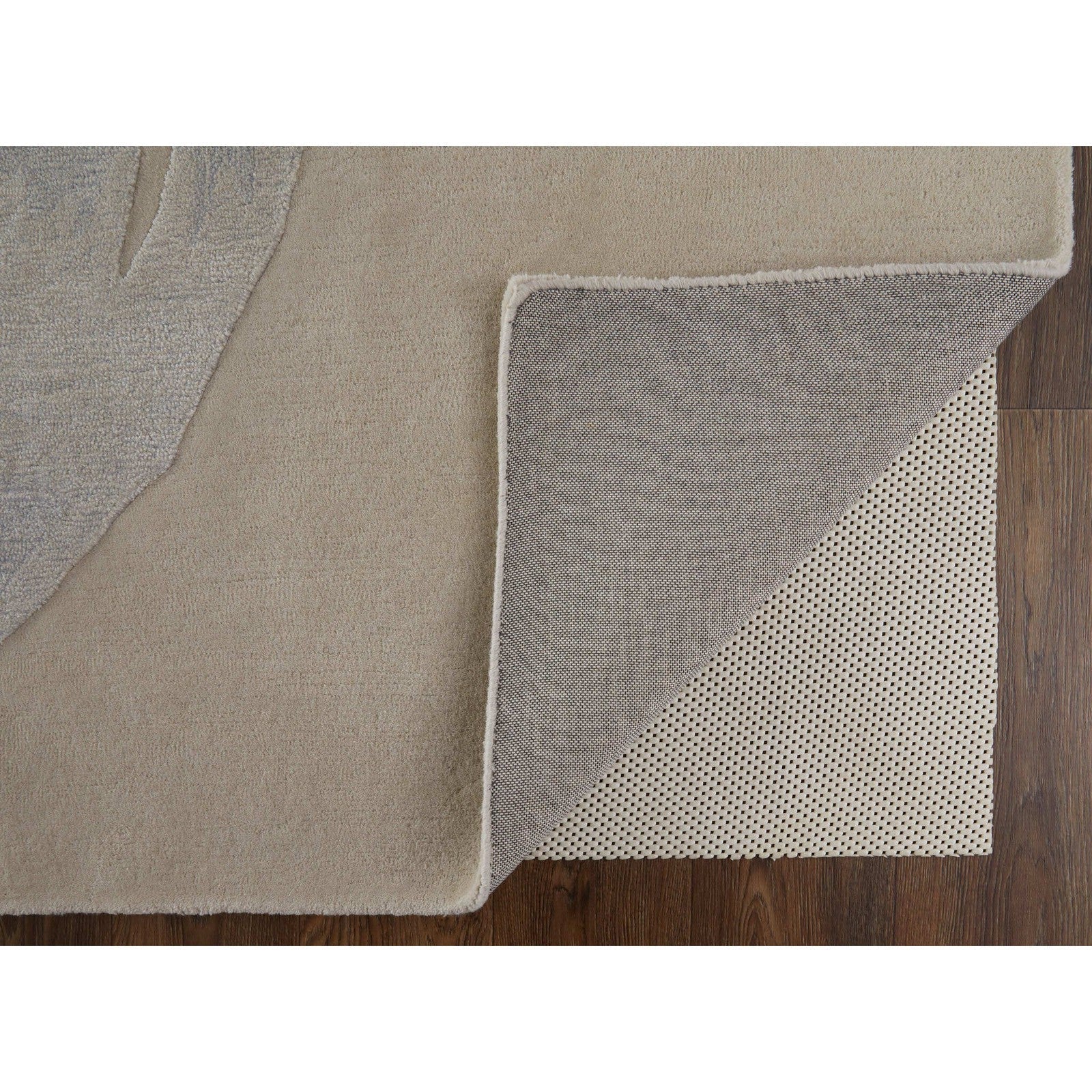 Feizy Anya 8887F Transitional Abstract Rug in Blue/Ivory