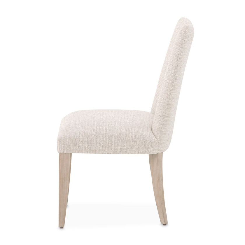 Michael Amini Lotus Bay Dining Side Chair - Sand - Set of 2
