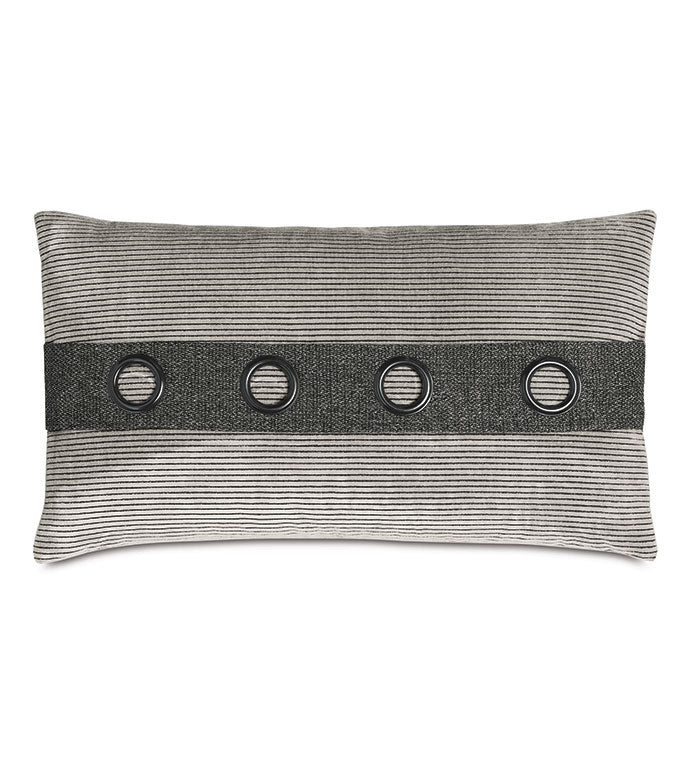 Eastern Accents Enoch Grommets Decorative Pillow
