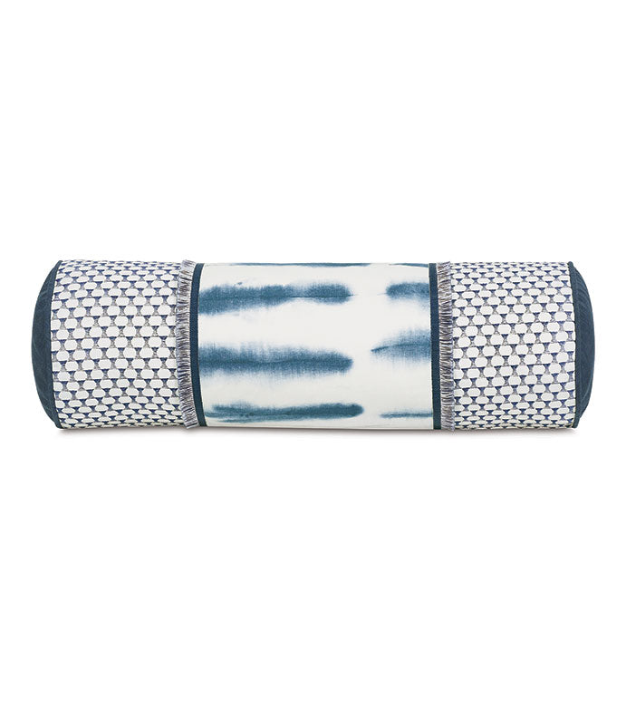 Eastern Accents High Tide Shibori Insert Bolster