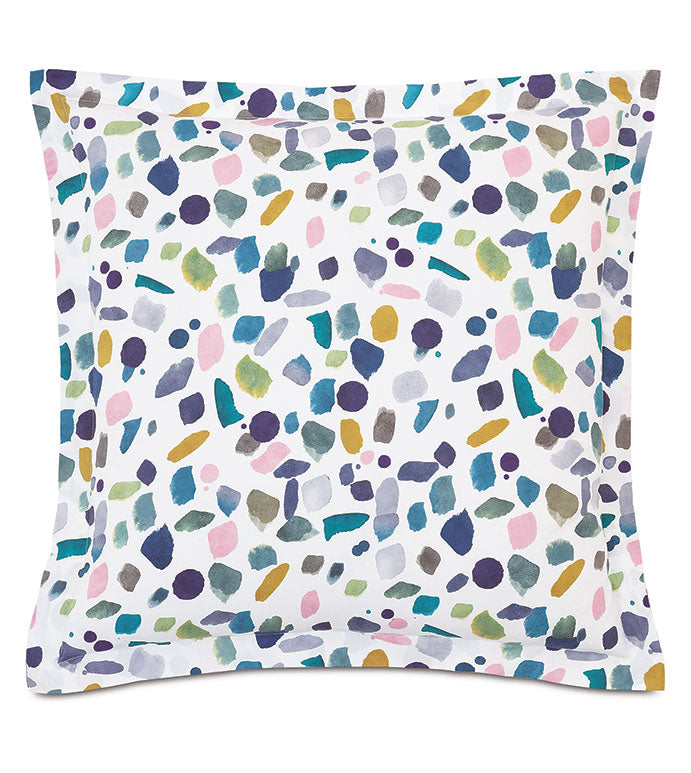 Eastern Accents Charlie Speckled Petite Euro Sham