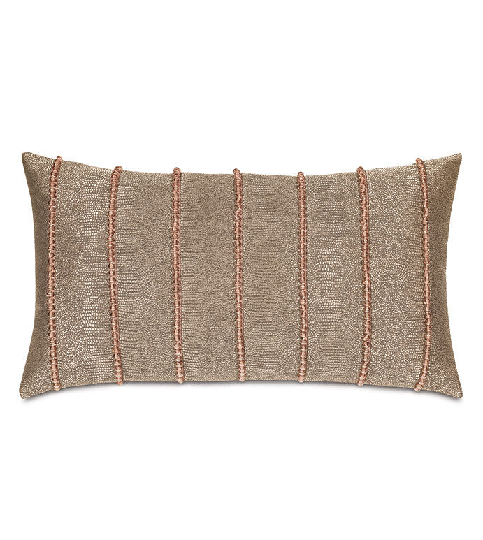 Eastern Accents Arwen Bead Detail Decorative Pillow