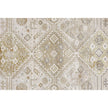 Feizy Aura 3738F Modern Persian Rug in Gold/Ivory