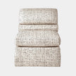 Global Views Bolster Slipper Chair