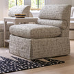 Global Views Bolster Slipper Chair