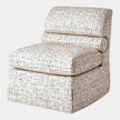 Global Views Bolster Slipper Chair