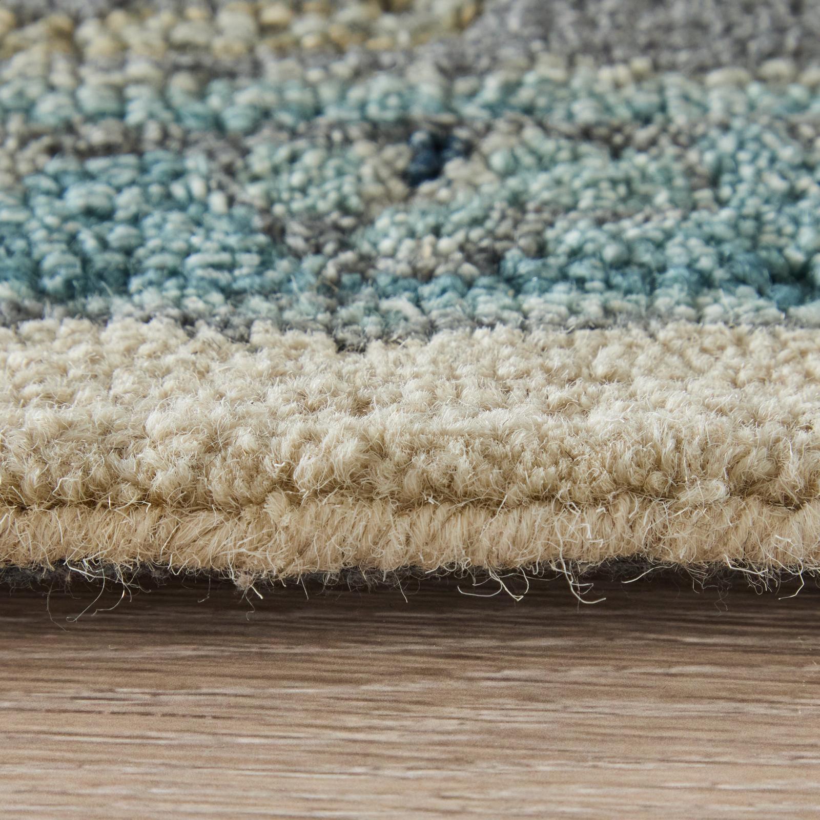 Feizy Springfield 8A46F Traditional Floral & Botanical Rug in Blue/Gray/Ivory