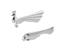 Christofle Les Collections Historiques Silver Plated 2 Knife Rests Peacock And Dove Gallia
