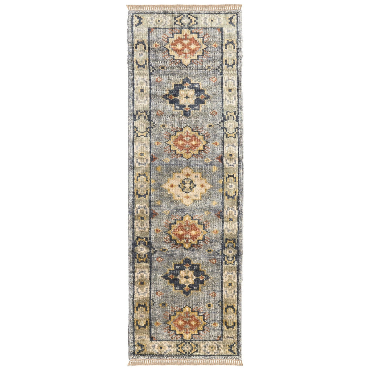 Feizy Fillmore 69CIF Transitional Diamond in Blue/Taupe/Gray