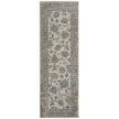 Feizy Dartmouth 39QJF Transitional Floral & Botanical Rug in Ivory/Brown/Blue
