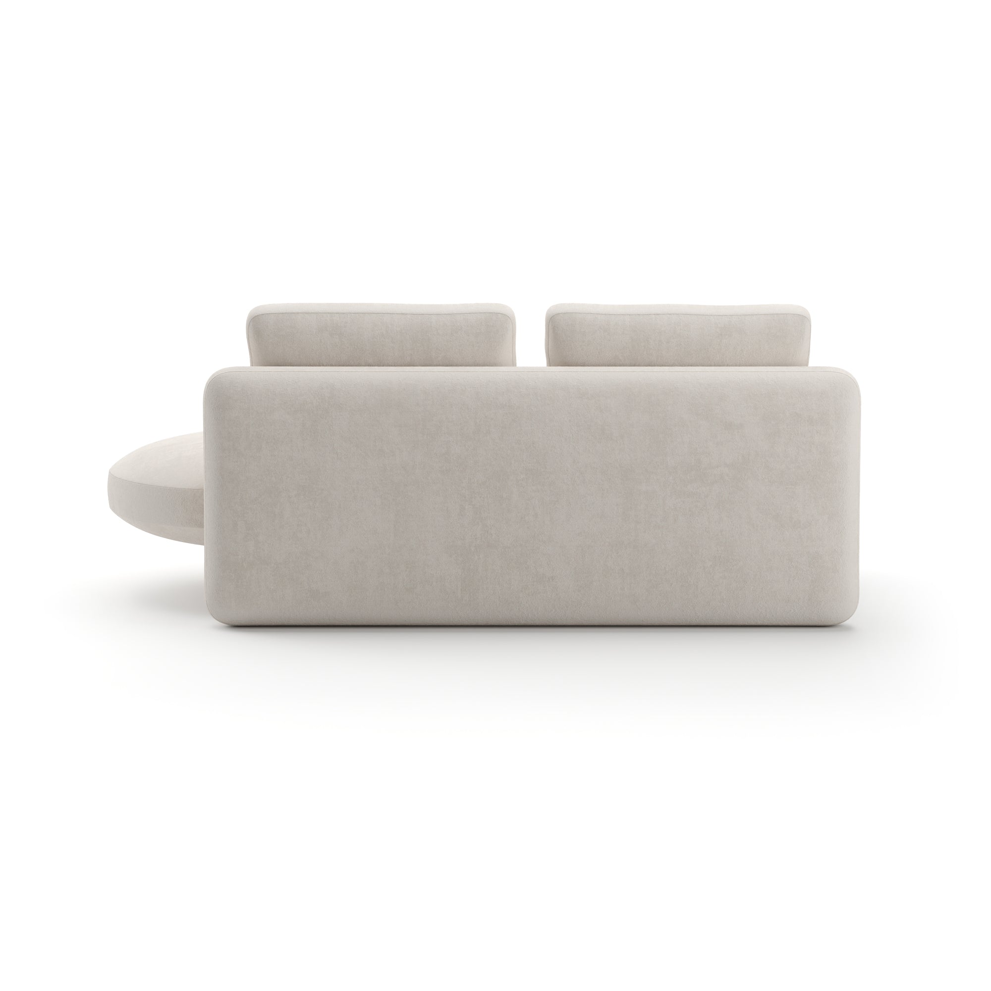 Caracole Overlap Sectional - Components