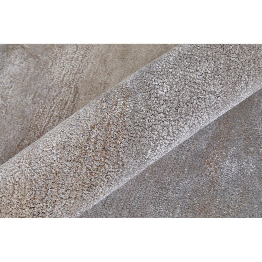 Feizy Anya 8921F Transitional Abstract Rug in Ivory/Gray