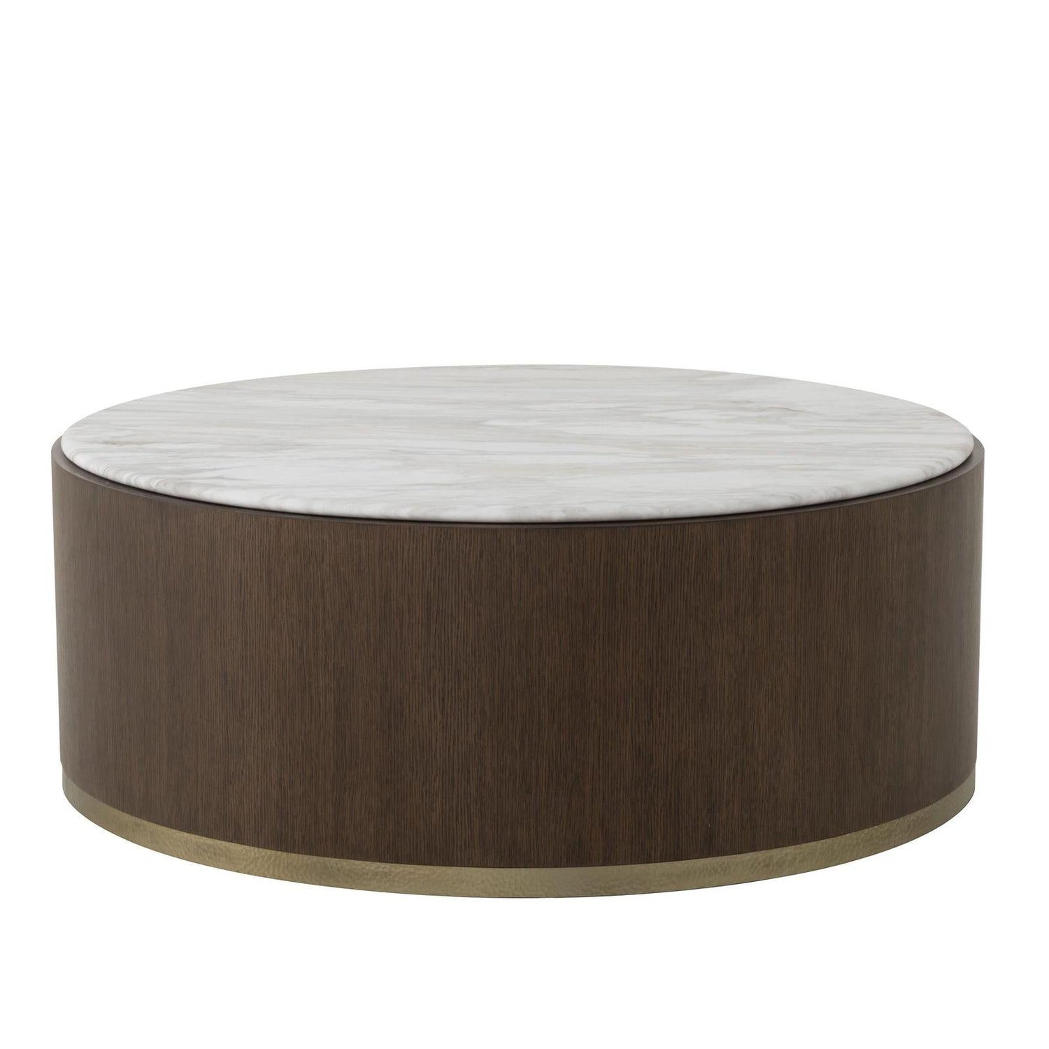 Century Furniture Carino Round Cocktail Table - Marble Top