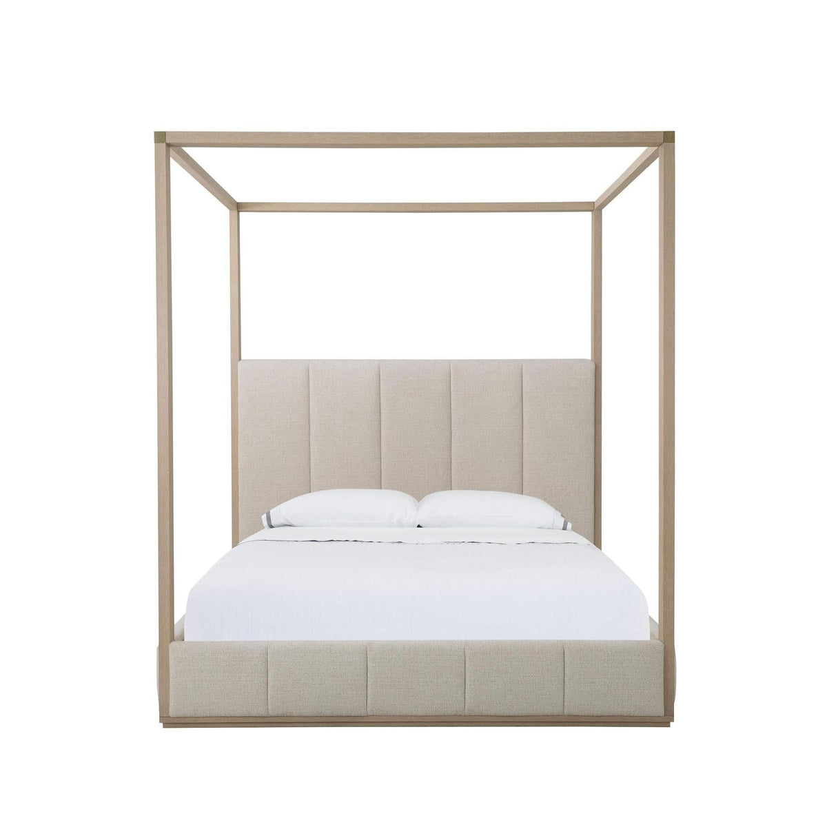 Century Furniture Carino Upholstered Canopy Bed - King