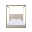 Century Furniture Carino Upholstered Canopy Bed - King