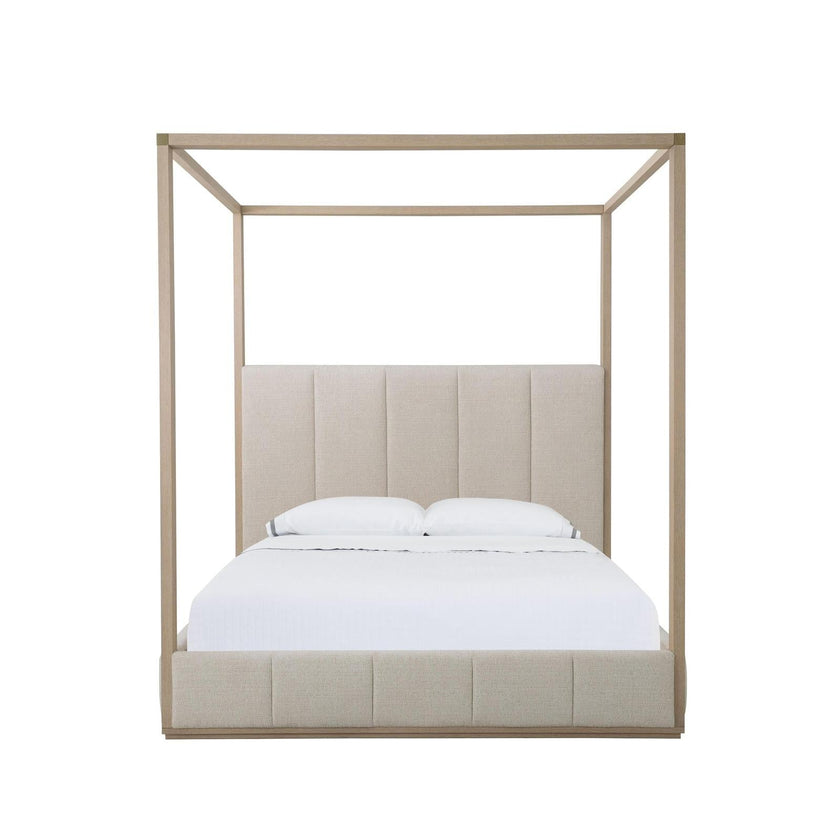 Century Furniture Carino Upholstered Canopy Bed - King