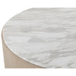 Century Furniture Carino Round Cocktail Table - Marble Top
