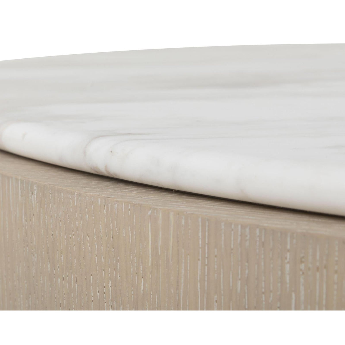Century Furniture Carino Round Cocktail Table - Marble Top