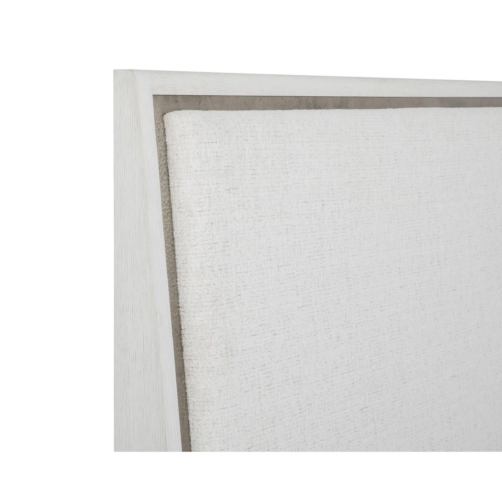 Century Furniture Carino Upholstered Panel Bed