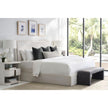 Century Furniture Carino Upholstered Panel Bed