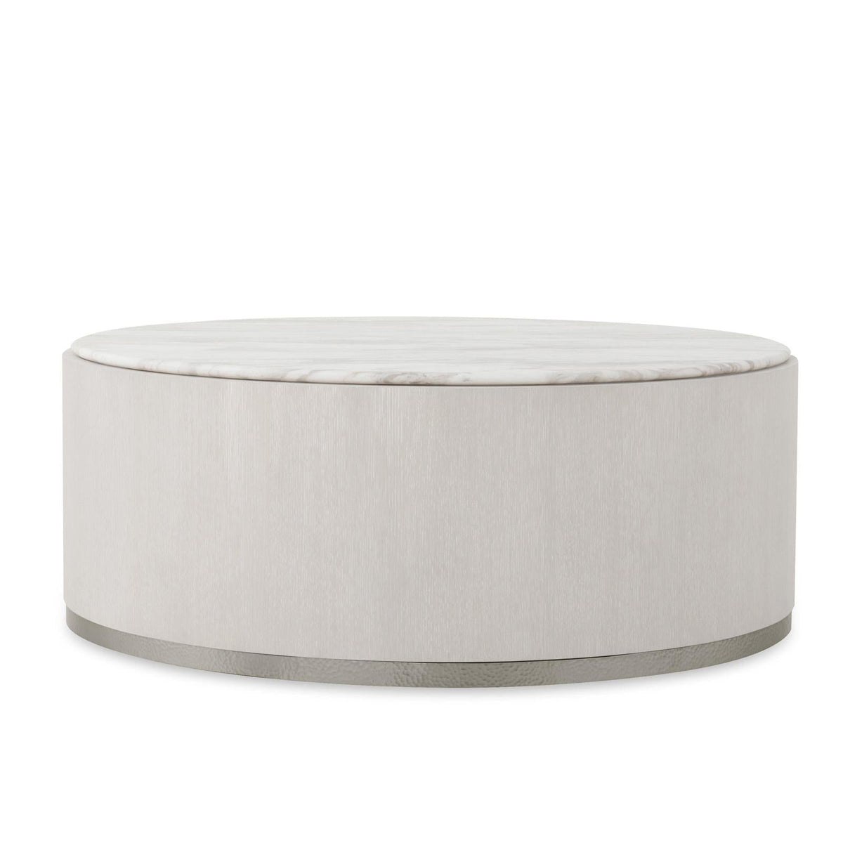 Century Furniture Carino Round Cocktail Table - Marble Top