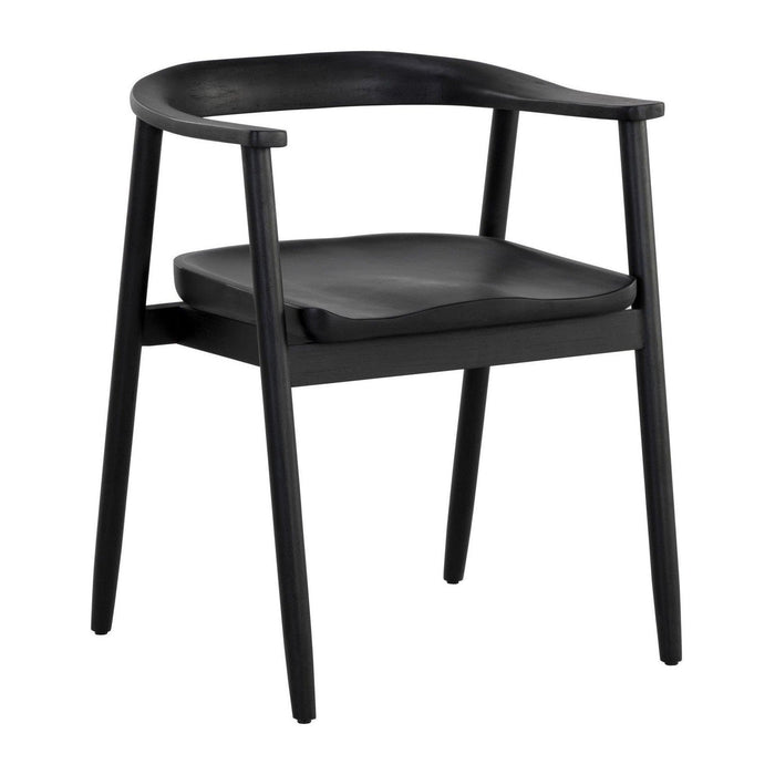 Sunpan Jeremy Dining Armchair - Black