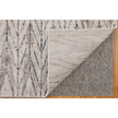Feizy Vancouver 39NTF Modern Geometric Rug in Ivory/Tan/Brown