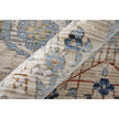 Feizy Melrose 39P5F Traditional Floral & Botanical Rug in Tan/Blue/Red