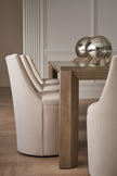 Caracole Classic Barrel Roll Dining Side Chair