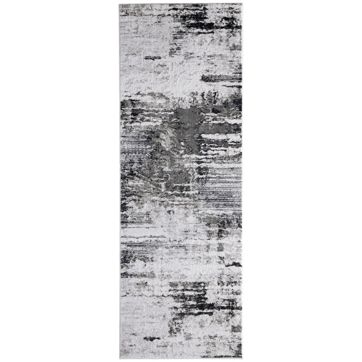 Feizy Prasad 39N9F Modern Abstract in Ivory/Gray/Taupe