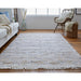 Feizy Beckett 0787F Transitional Trellis & Lattice in Tan/Gray/Ivory