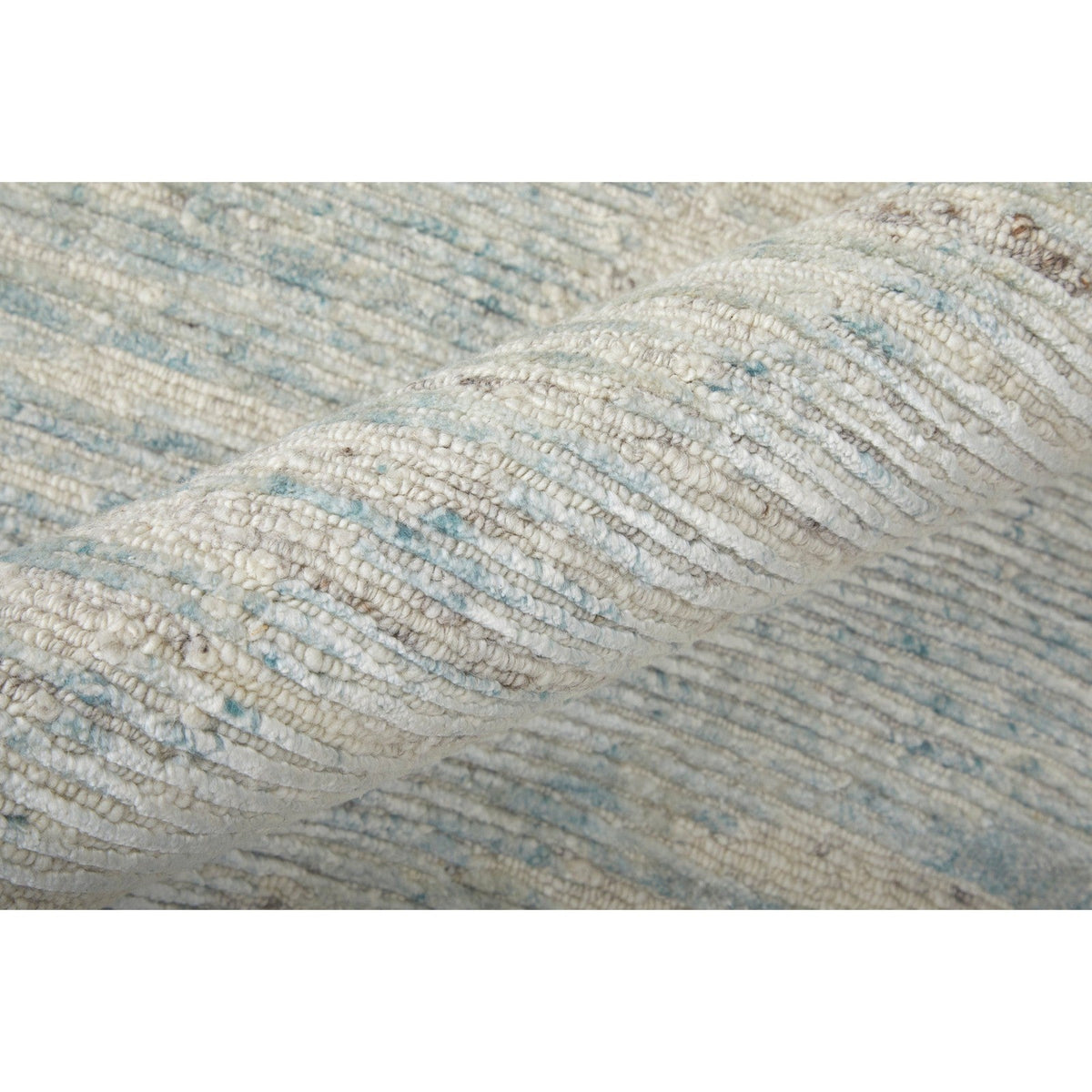 Feizy Brighton 69CHF Modern Abstract in Blue/Ivory/Silver